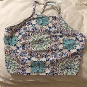 mandala crop top
